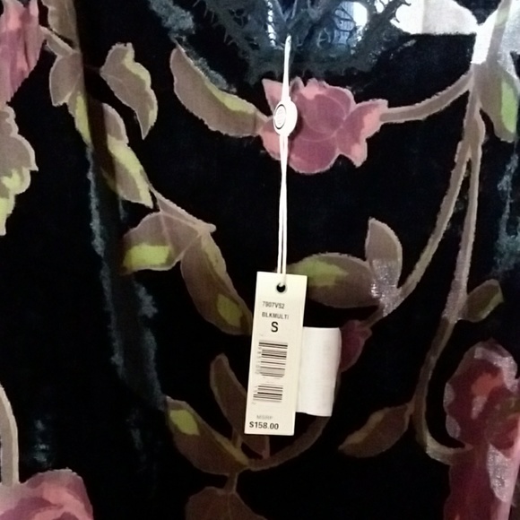 Max Studio Devere`Burned out Velvet Dres - Picture 7 of 8